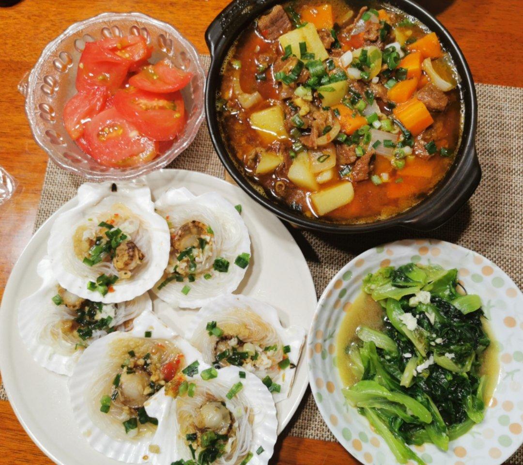 番茄土豆炖牛腩