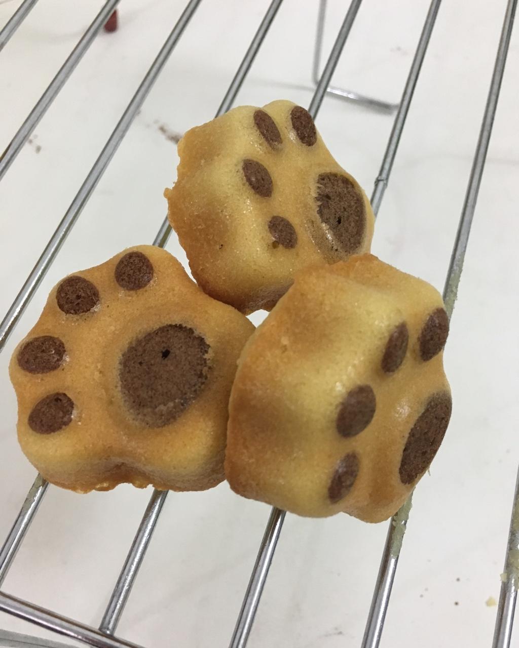 萌翻众人的超cute猫爪蛋糕