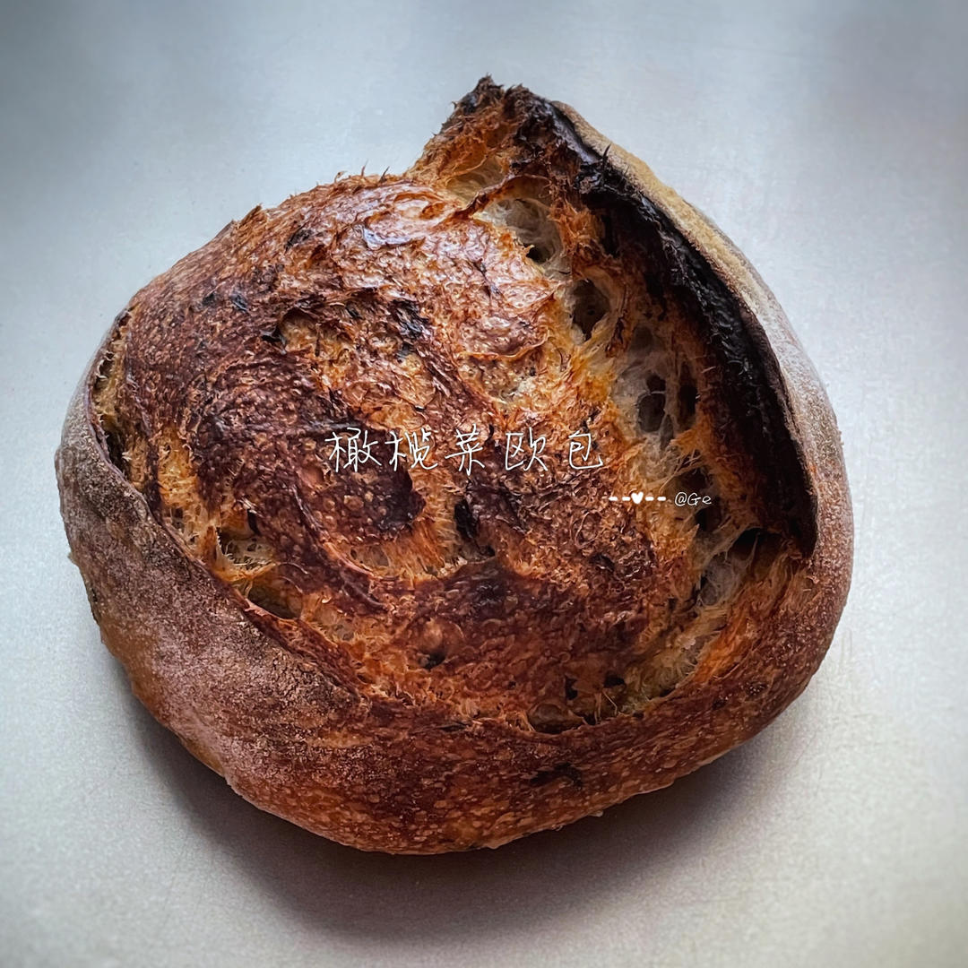 天然酵种乡村欧包/鲁邦种