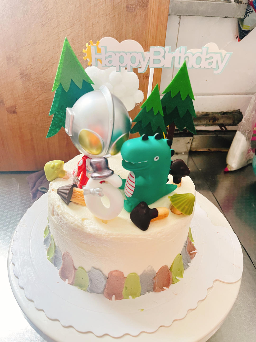 十寸小男孩生日蛋糕