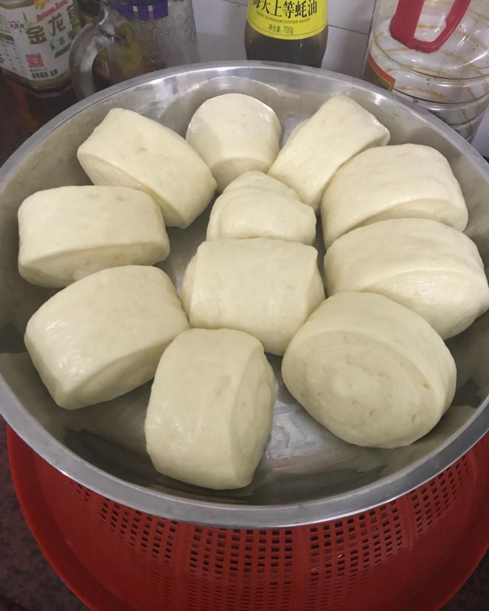 松软泡打粉炼乳馒头