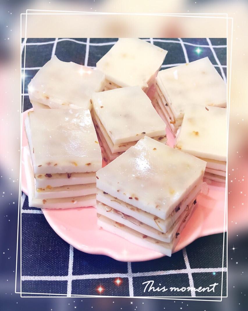 椰汁桂花糕