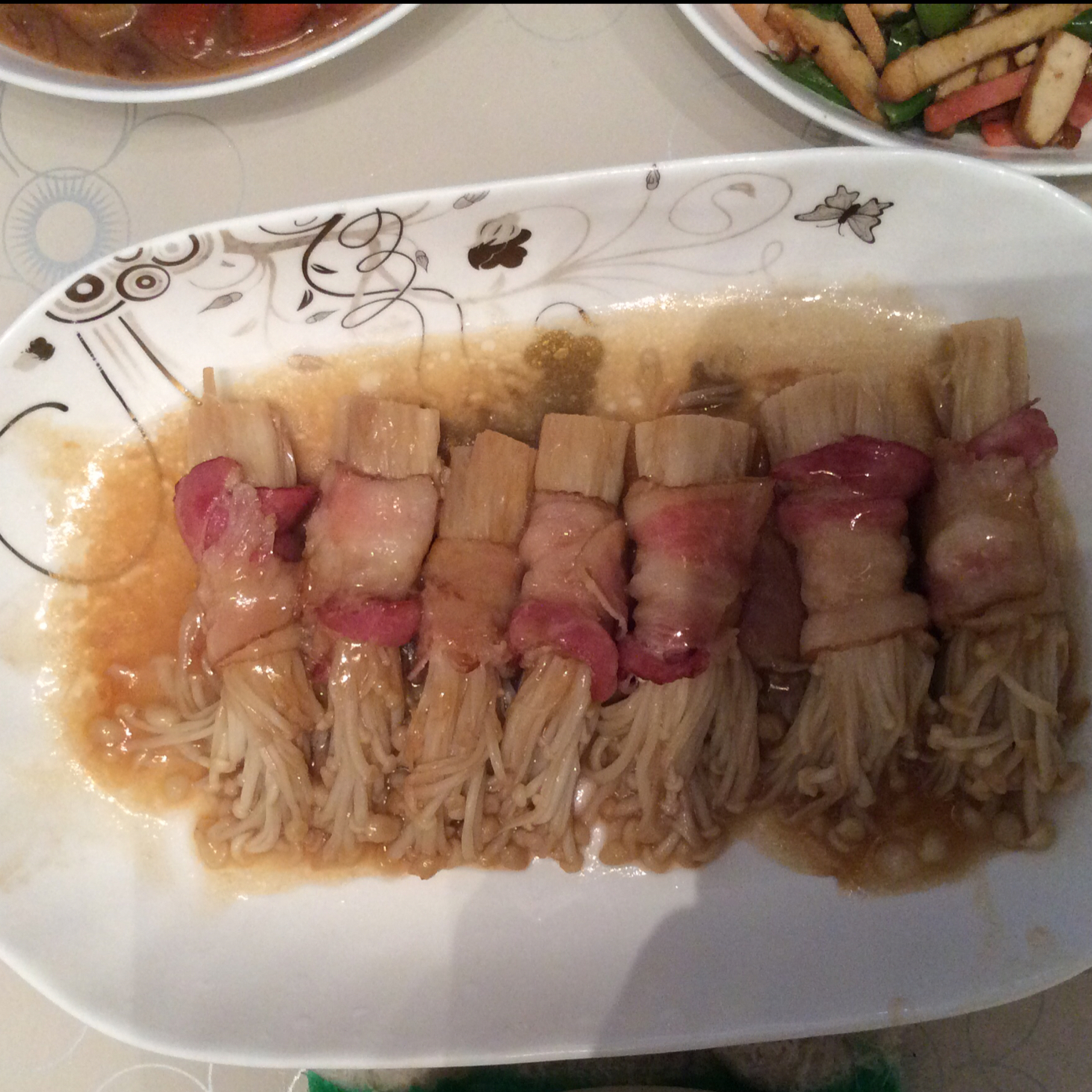 金针菇培根卷