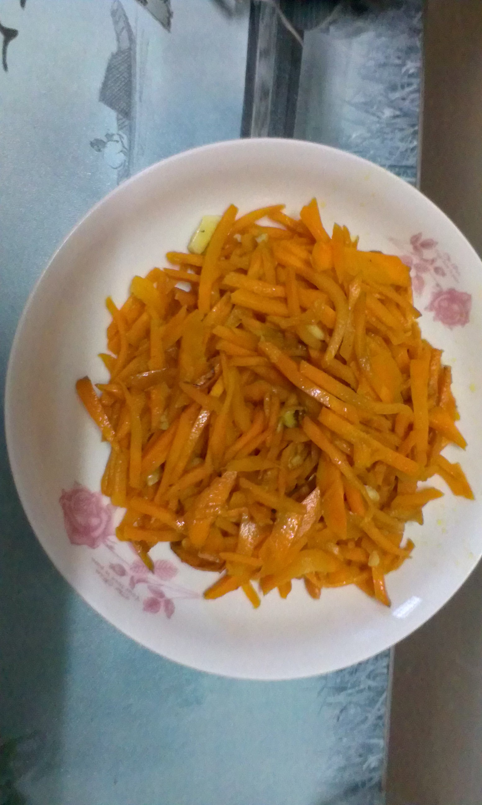 jenny42做的清炒胡萝卜