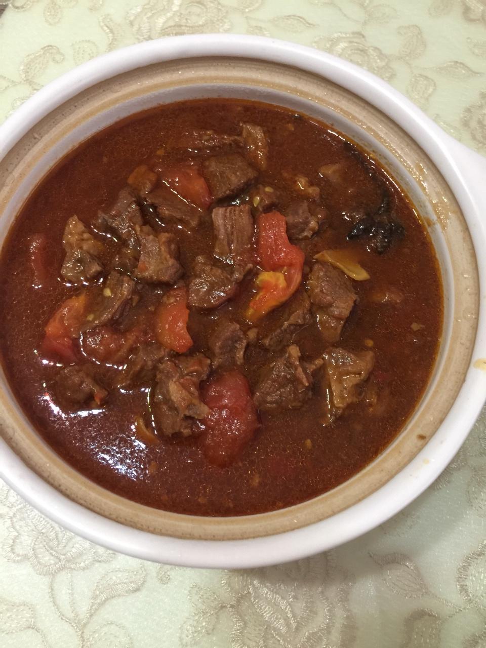 西红柿牛腩