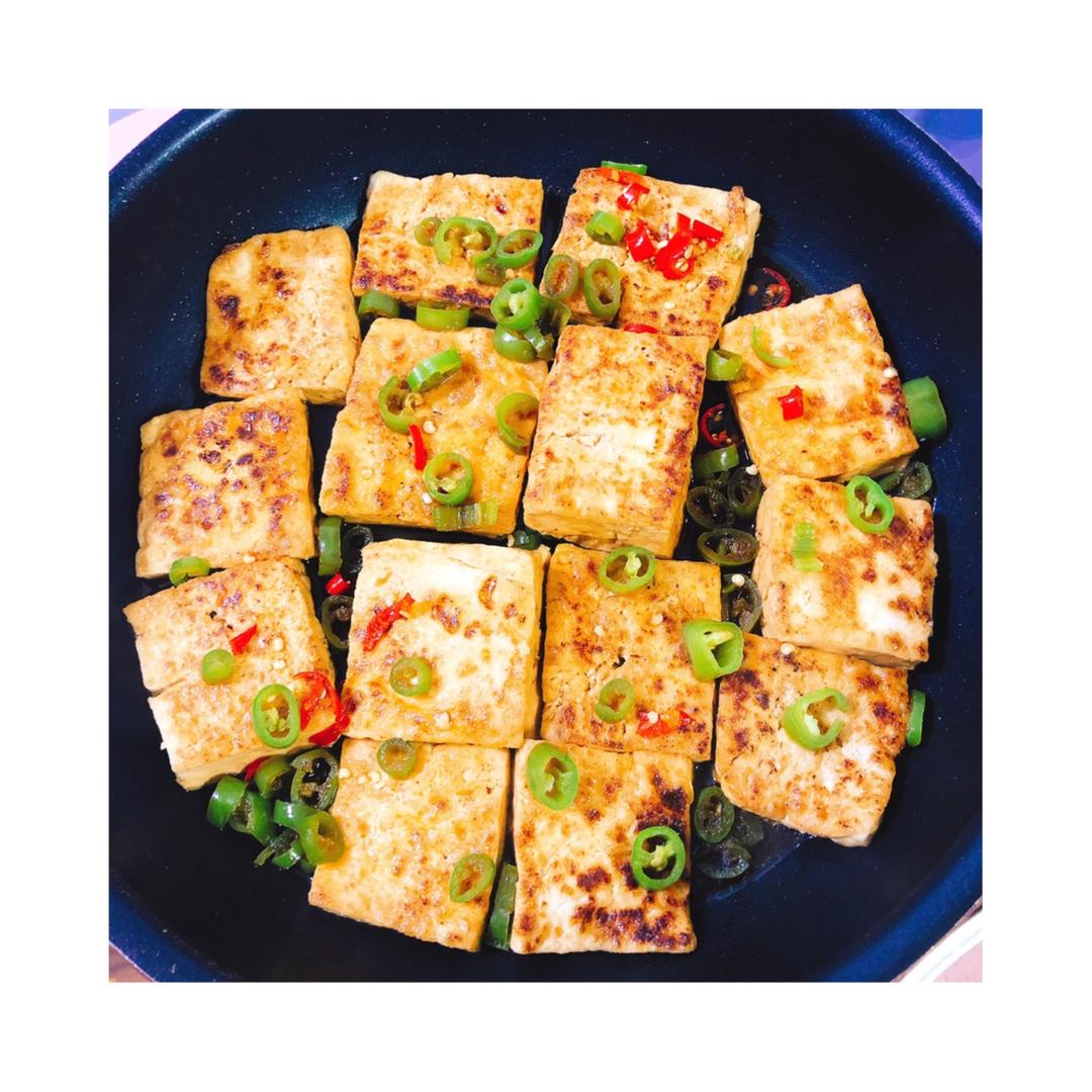 家常煎豆腐