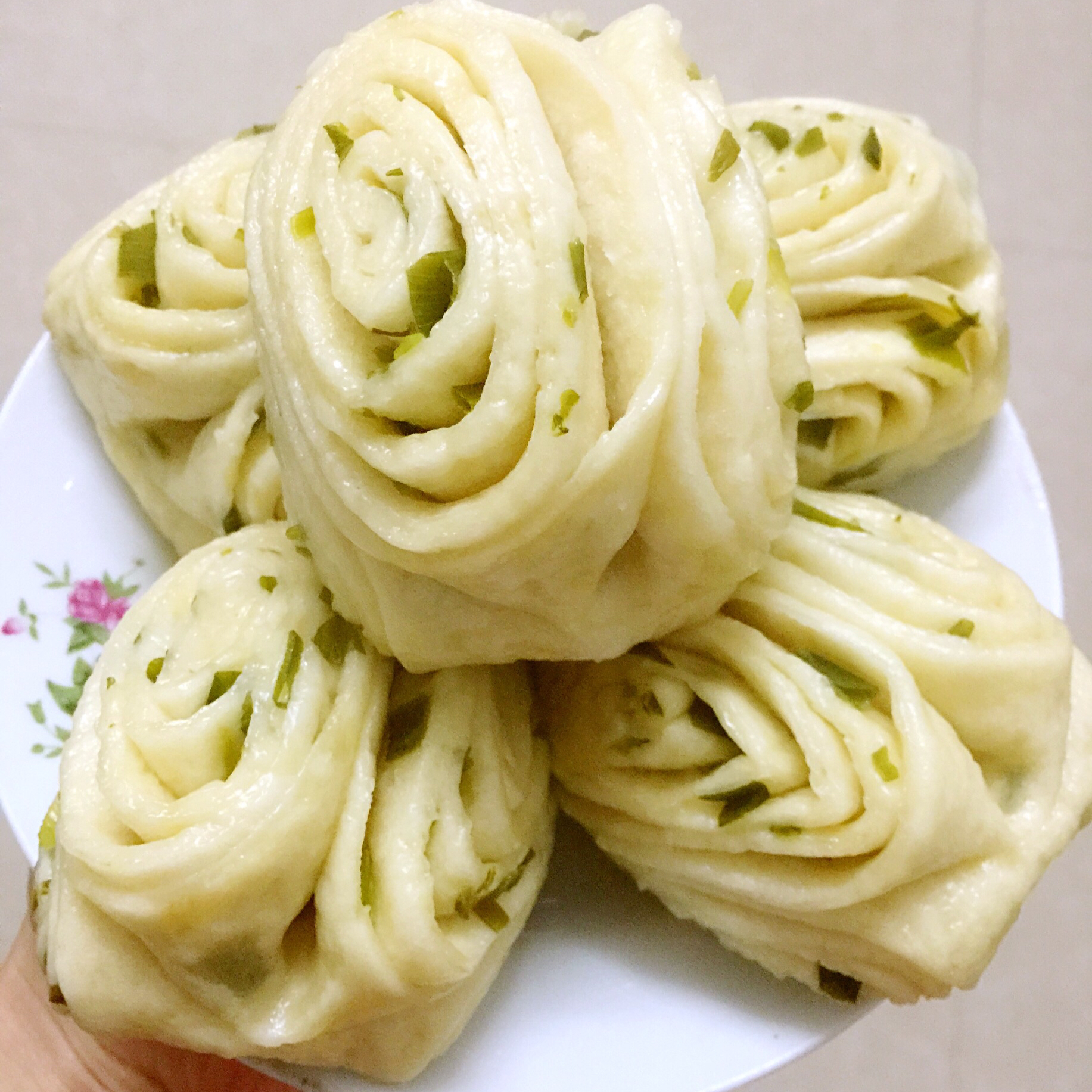 葱油花卷——还原妈妈的味道