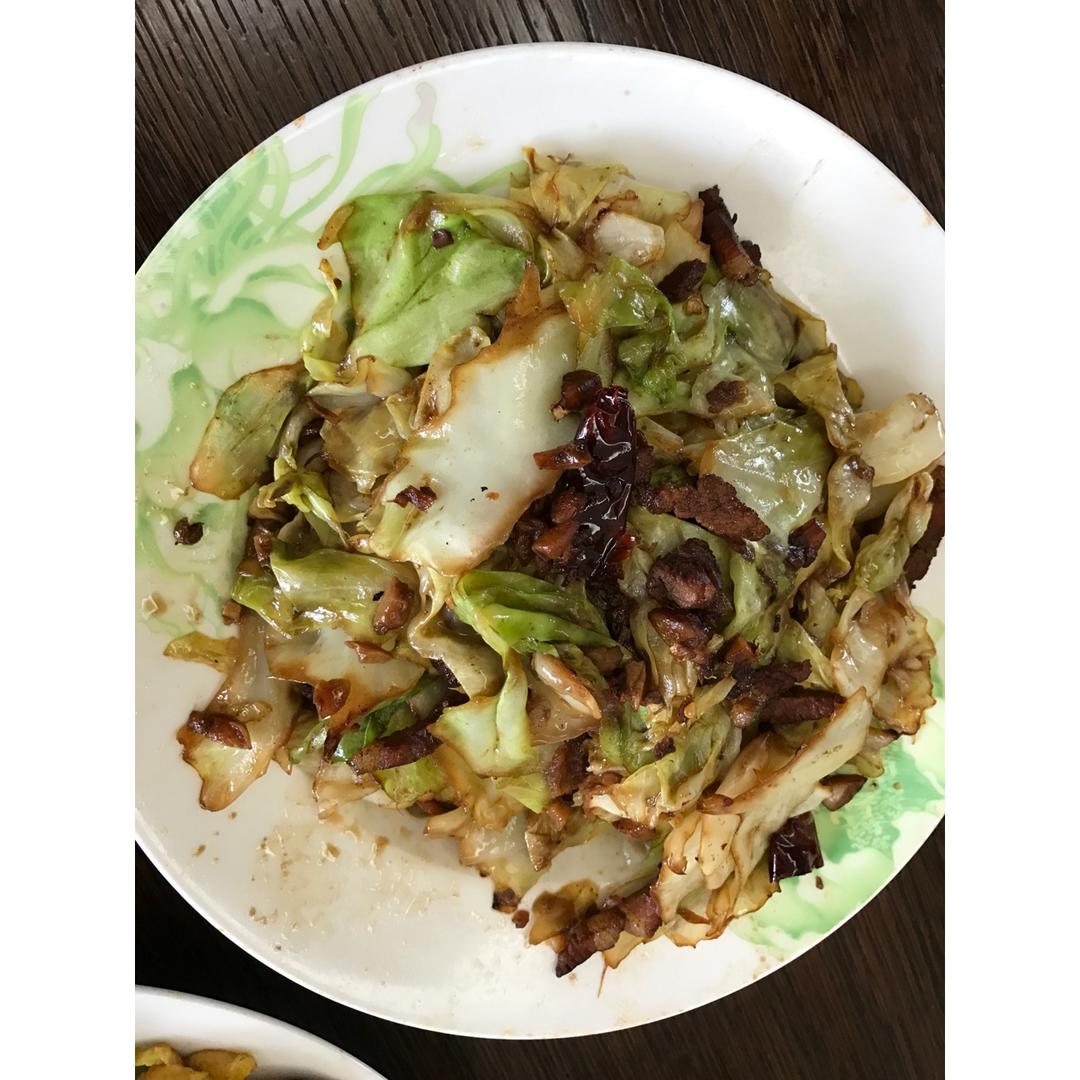 干锅手撕包菜