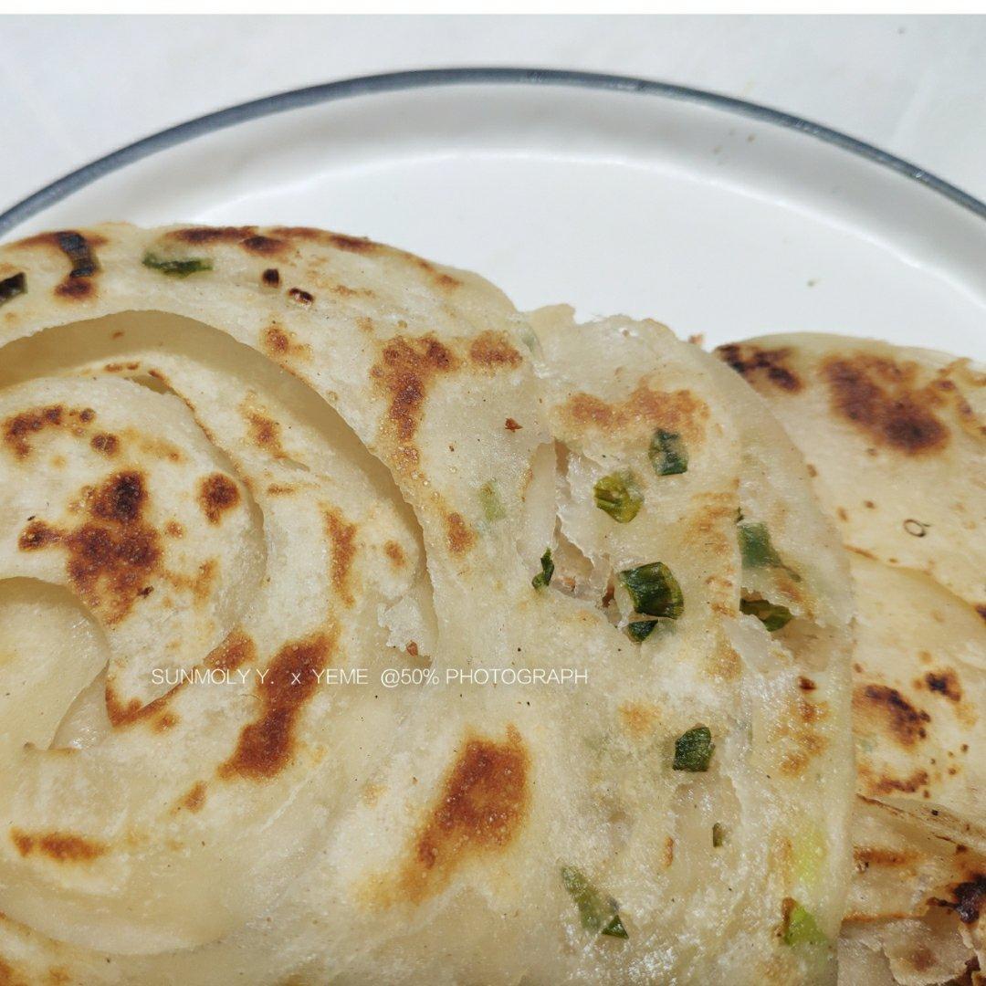 简单千层葱油饼