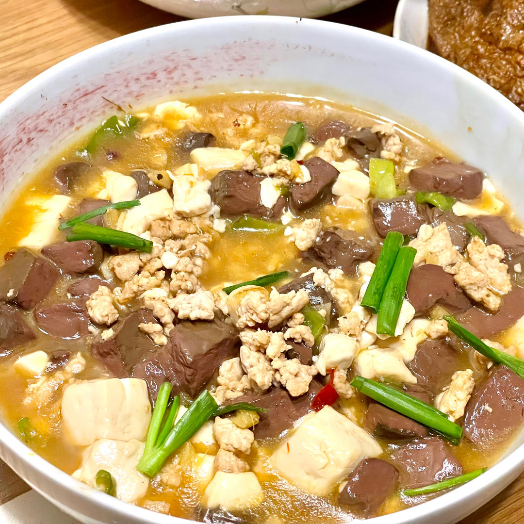鸭血豆腐