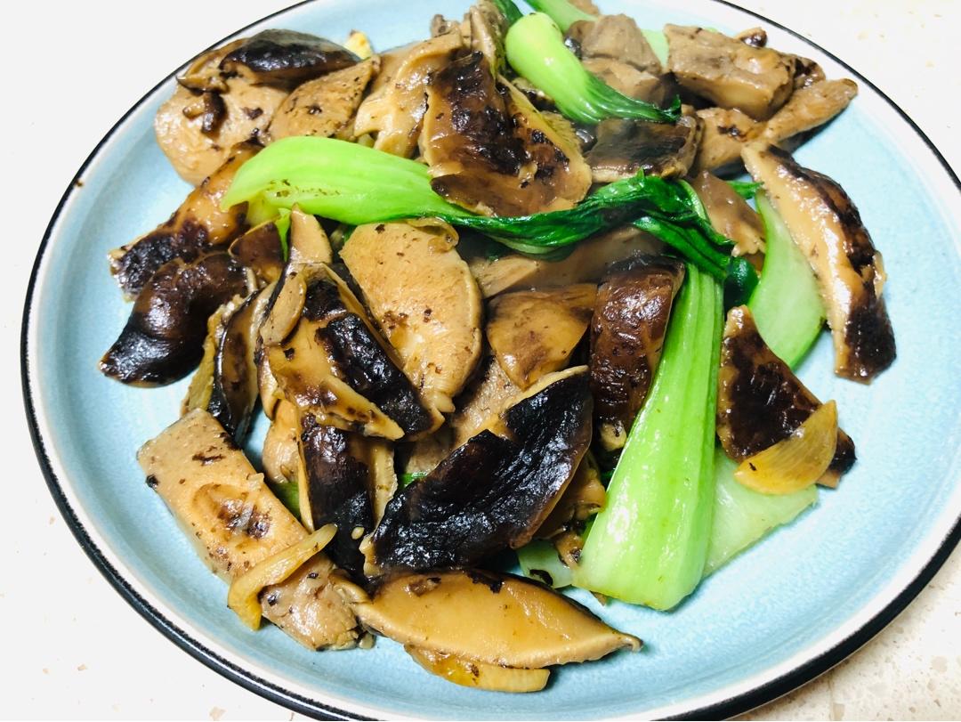 简单营养快手香菇青菜