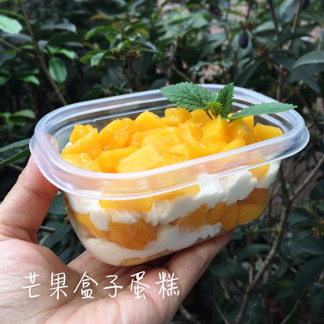 简单快手的便当饭盒水果盒子蛋糕