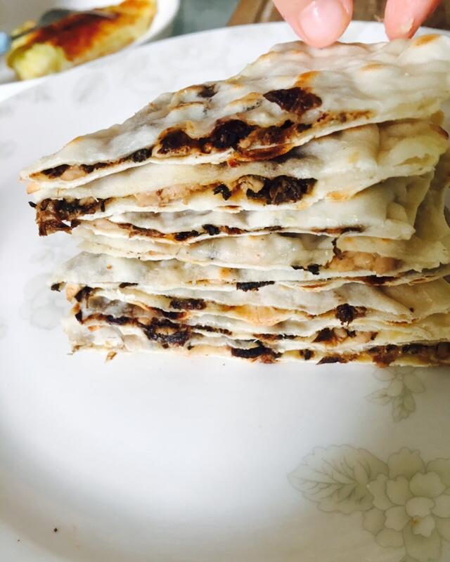 梅干菜猪肉烧饼