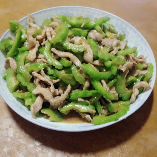 苦瓜炒瘦肉