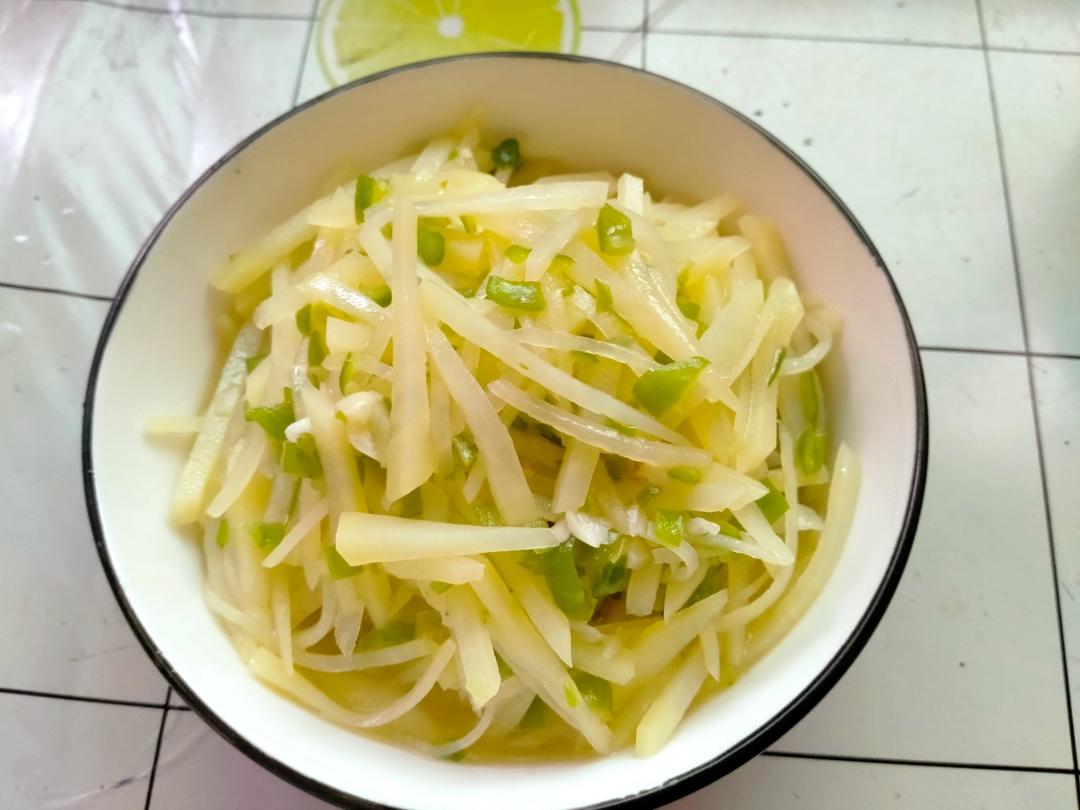 彩椒土豆丝