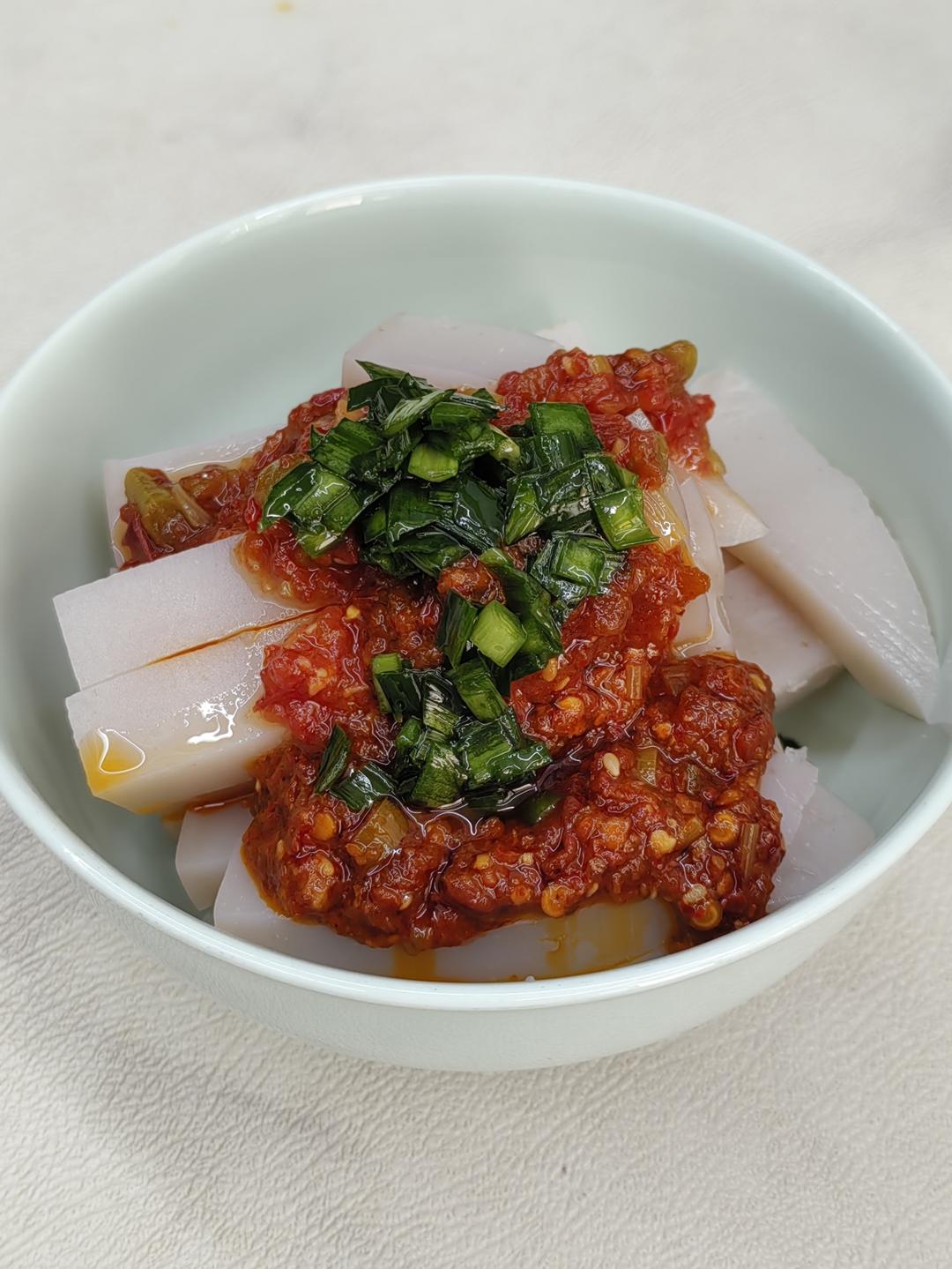 一起用餐吧——蒸出来的凉粉
