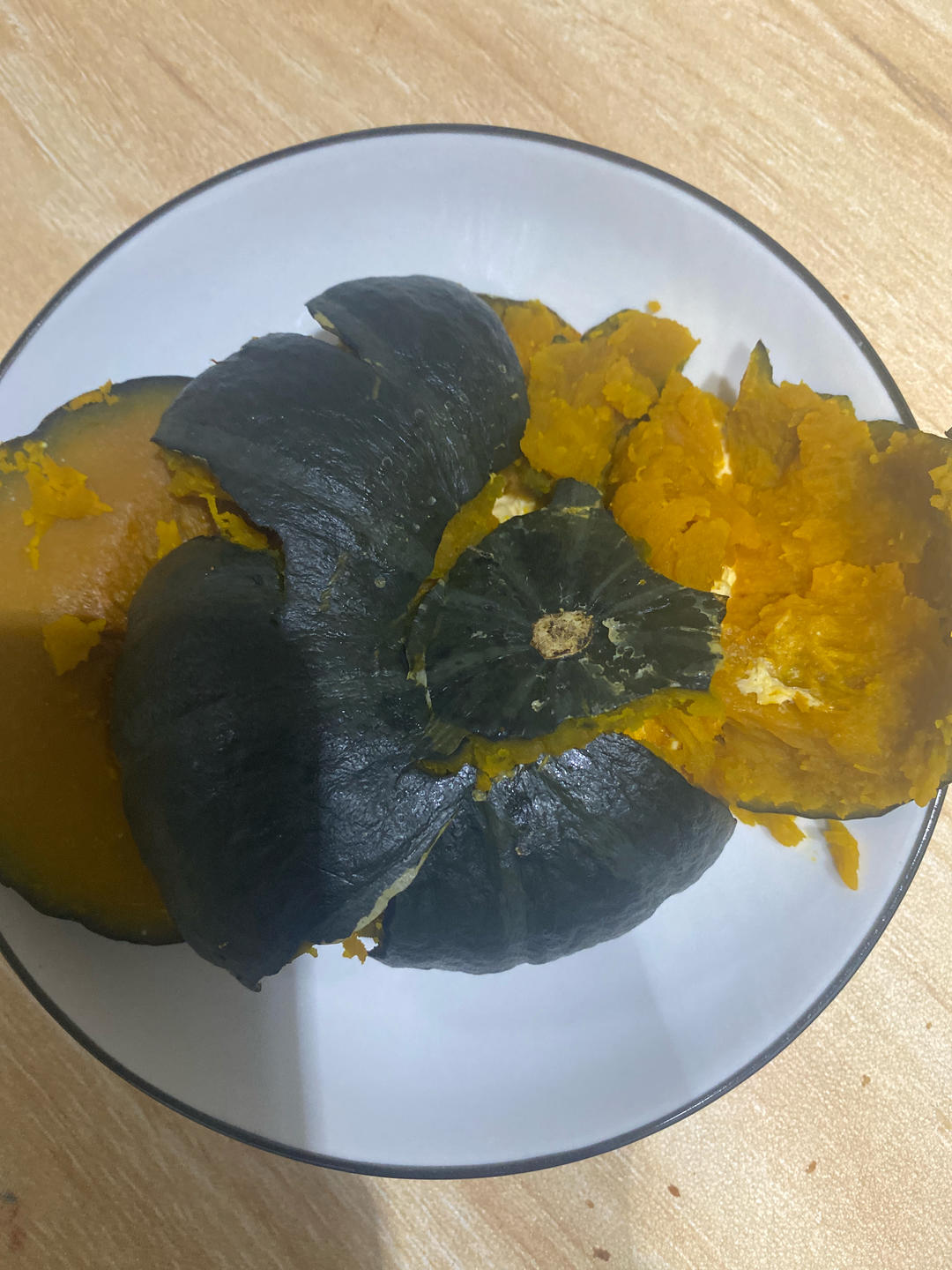 贝贝南瓜蒸蛋（懒人0失败）
