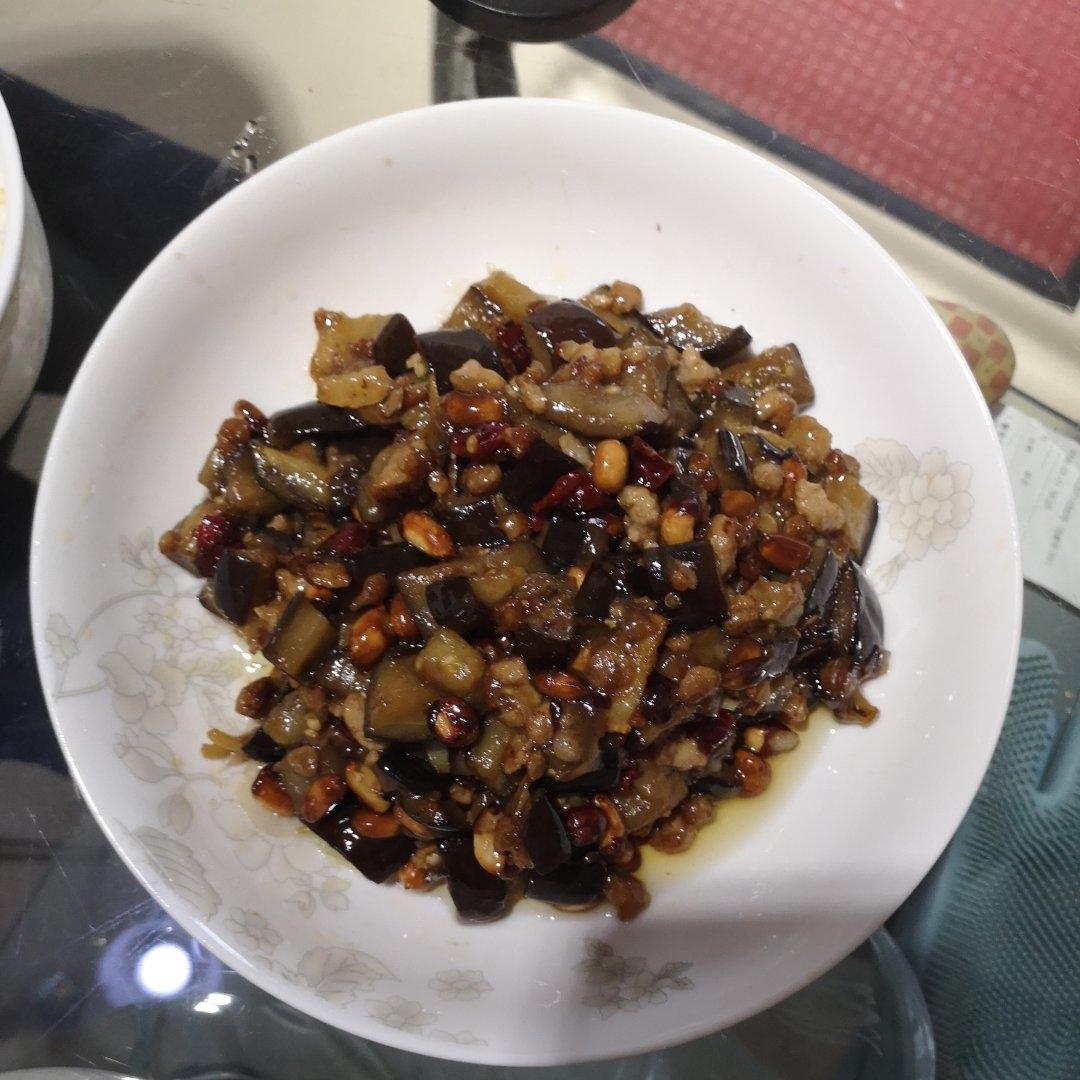 💯下饭的照烧肉末茄子丁