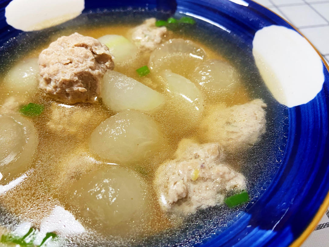 夏天不可错过的家常味--冬瓜丸子汤