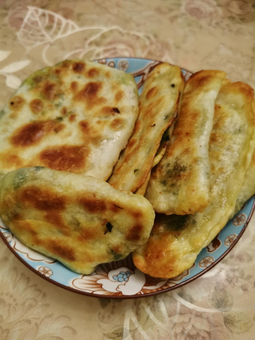 韭菜鸡蛋馅饼