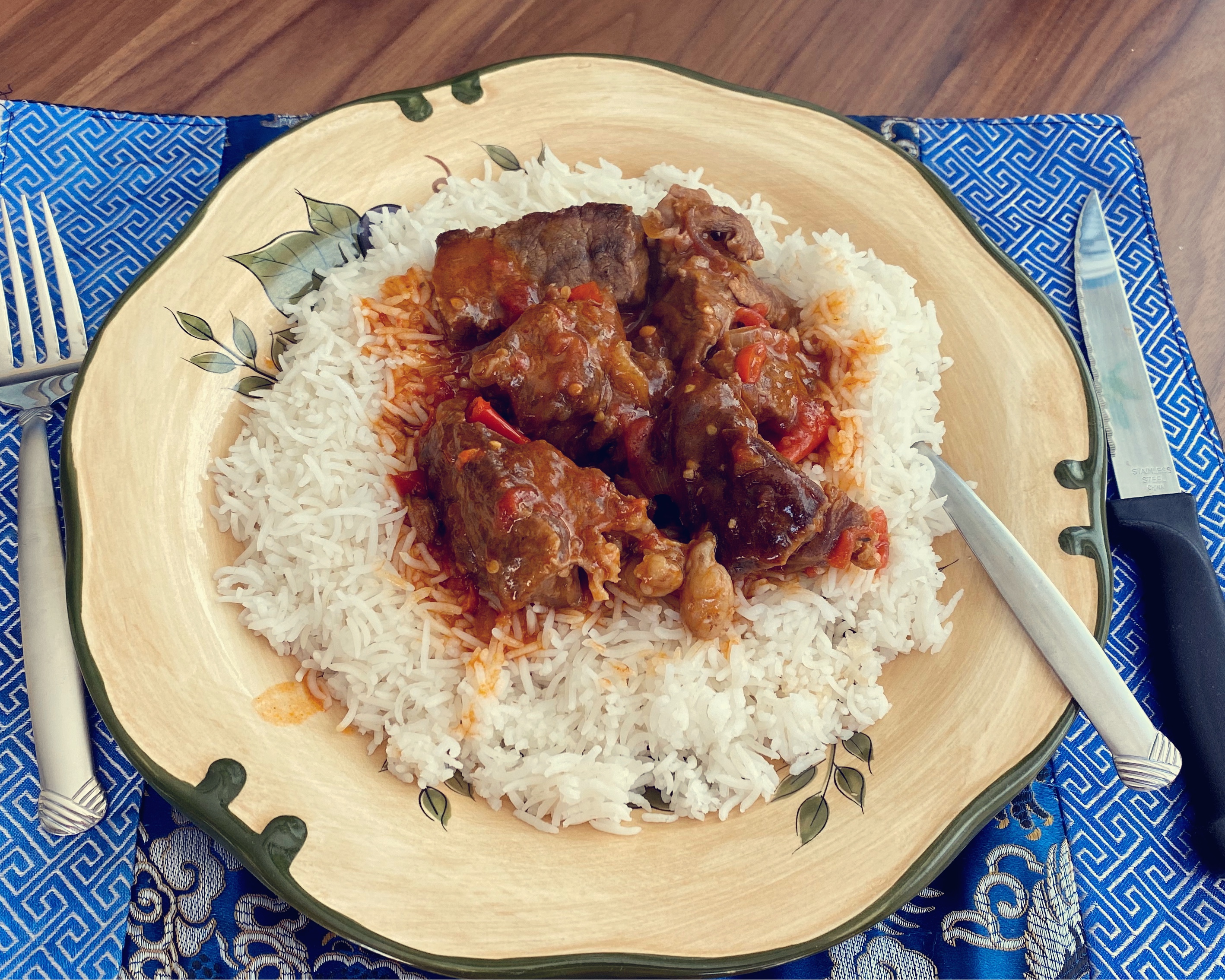 西非经典番茄炖牛肉的做法