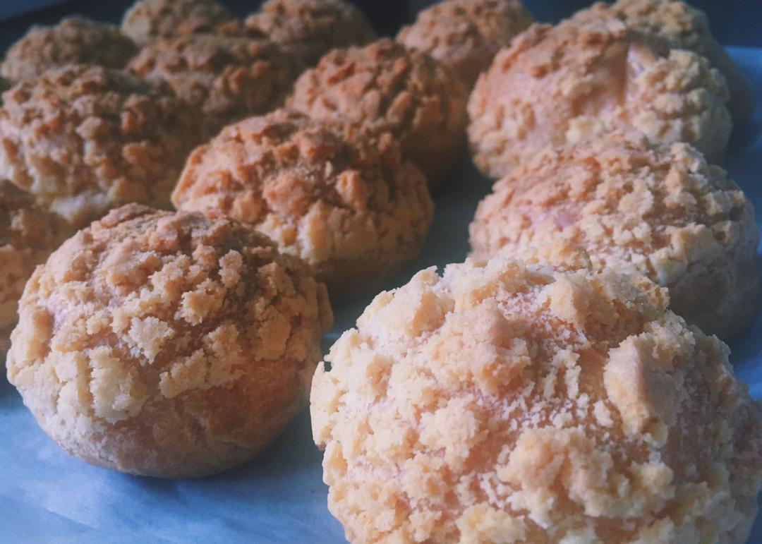 十分美味的酥皮泡芙