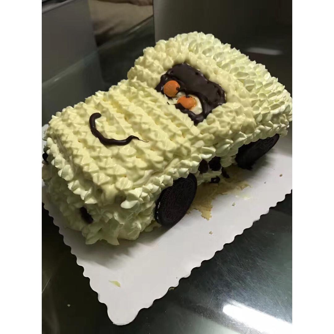 萌萌小汽车蛋糕