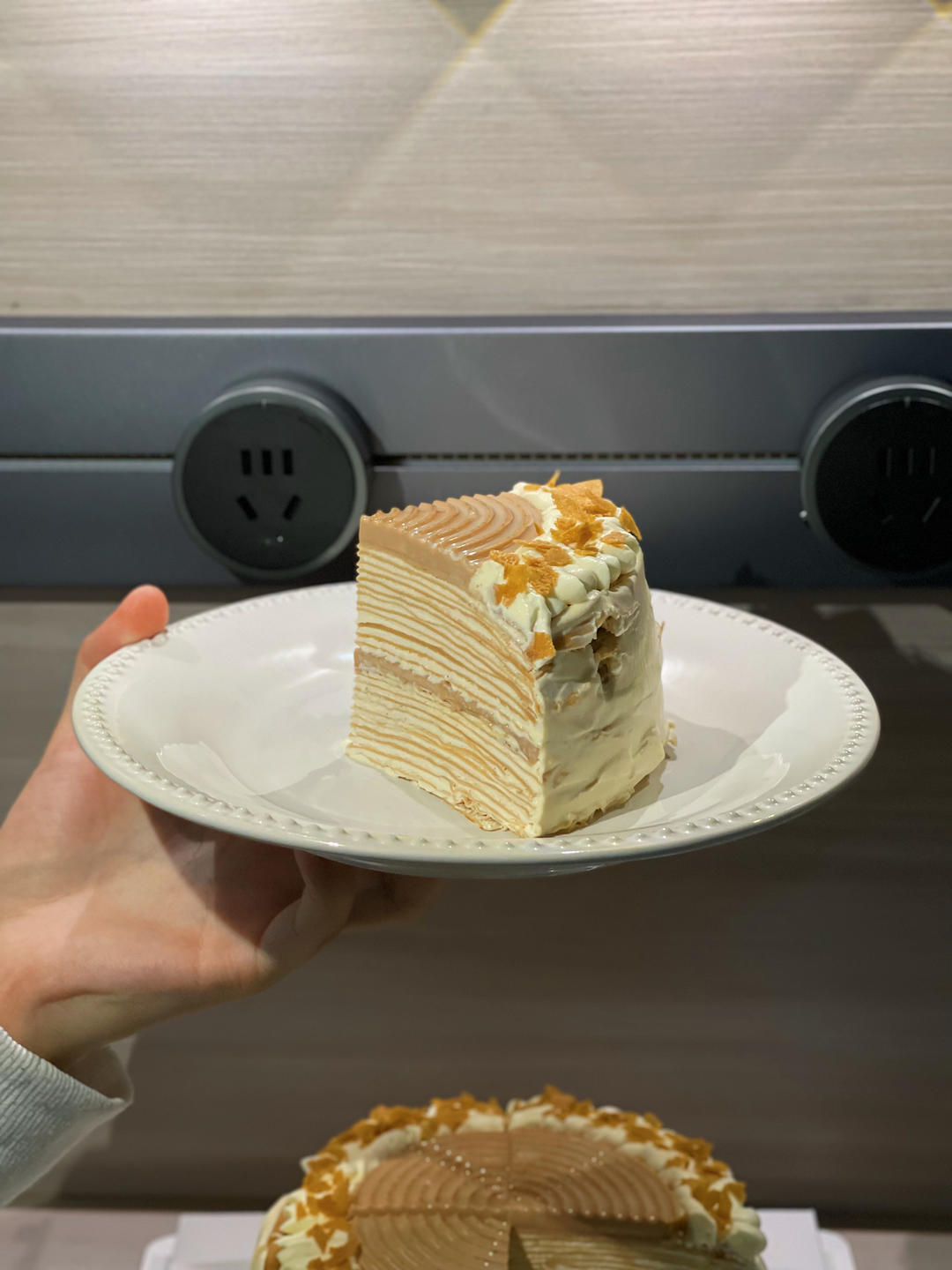 海盐焦糖伯爵红茶千层蛋糕｜无需烤箱｜口感层次丰富