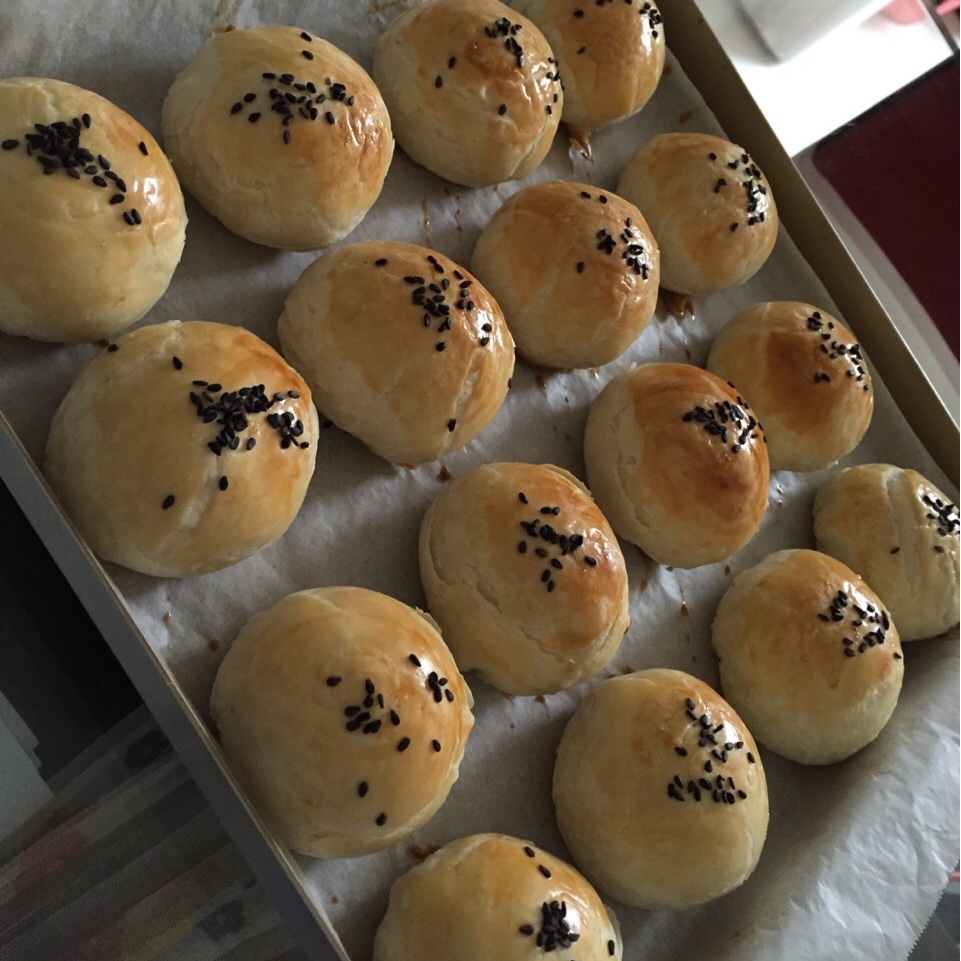 泳式鲜肉榨菜月饼