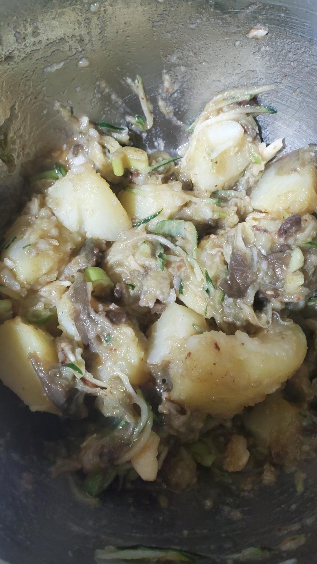 土豆拌茄子