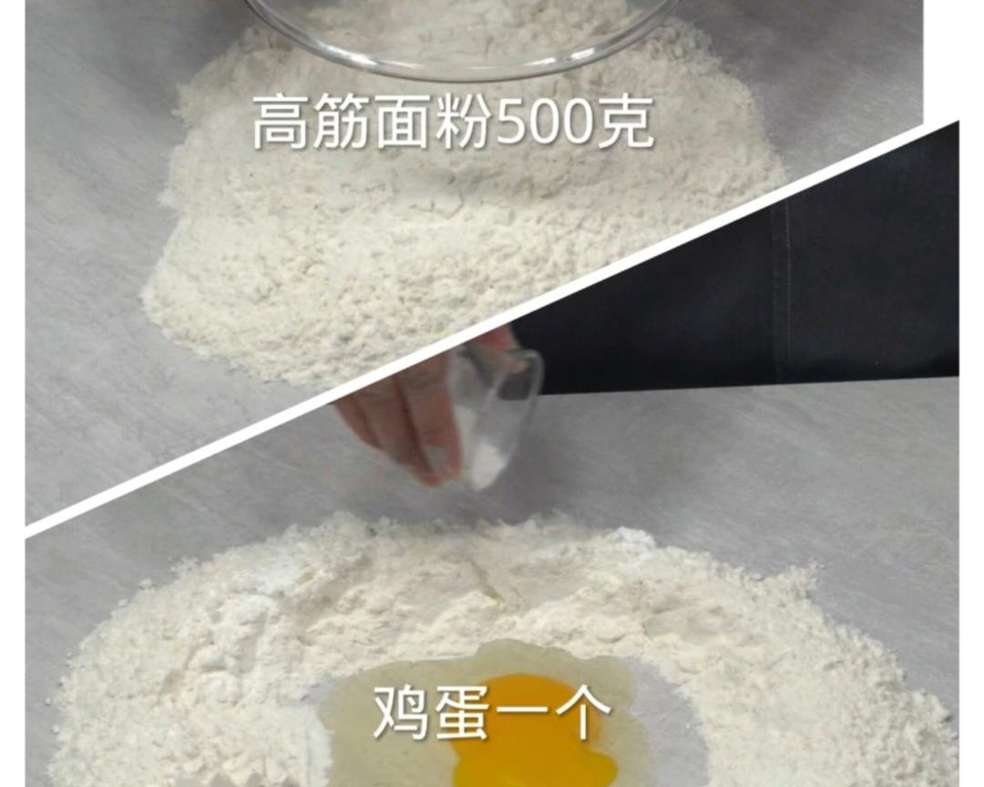 纯奶手撕吐司的做法 步骤1