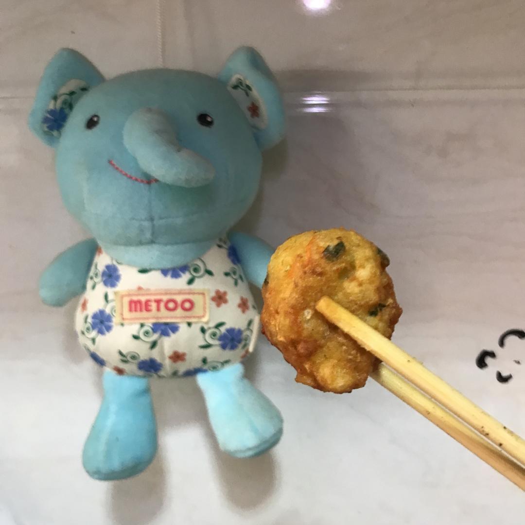 凉了也柔软的萝卜素丸子