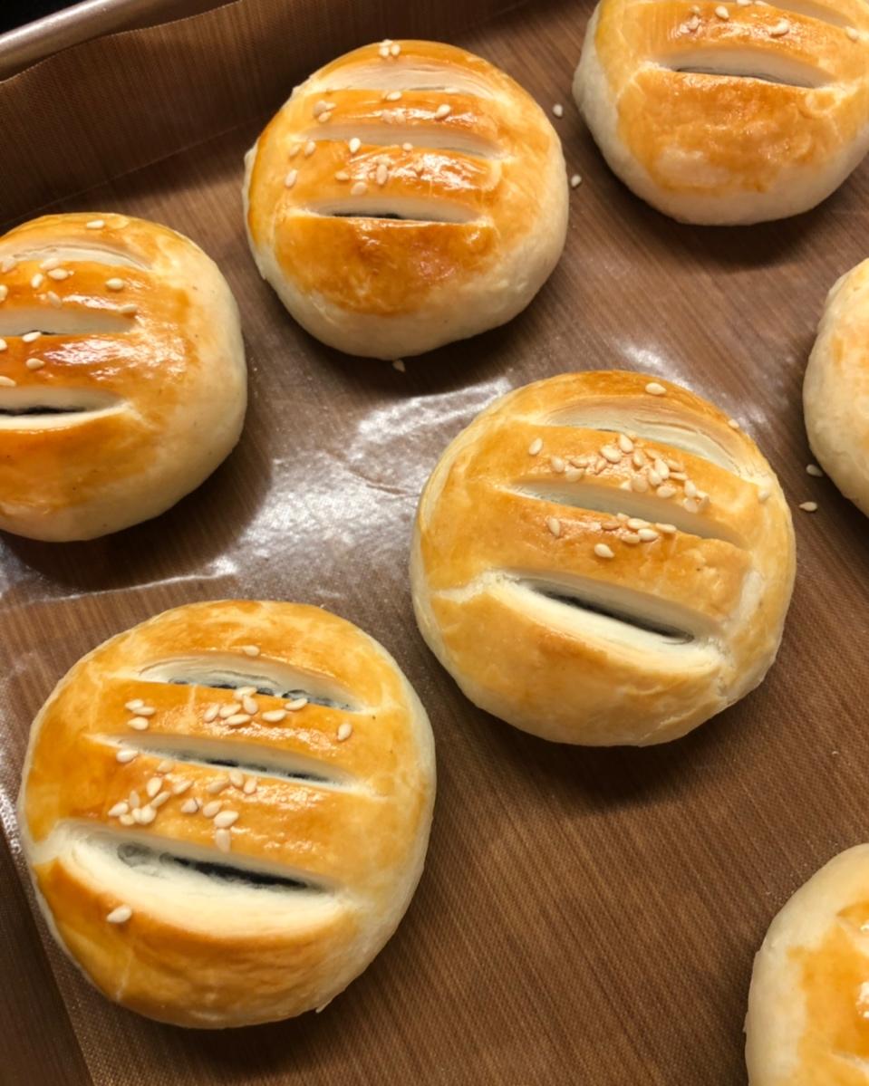 紫米馅老婆饼超快手（不用出膜不用醒面）