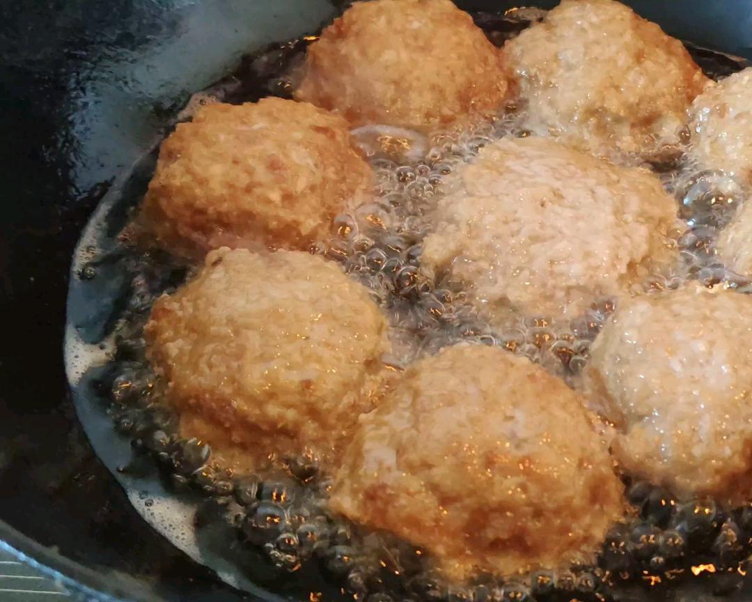 紅燒獅子頭  簡直太好吃了的做法 步驟5