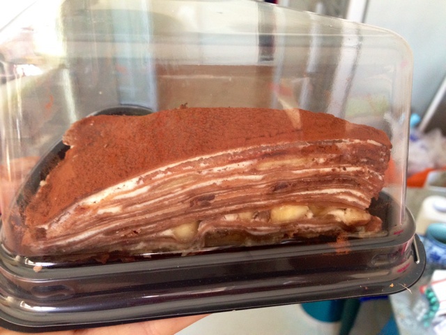 巧克力千层可丽饼