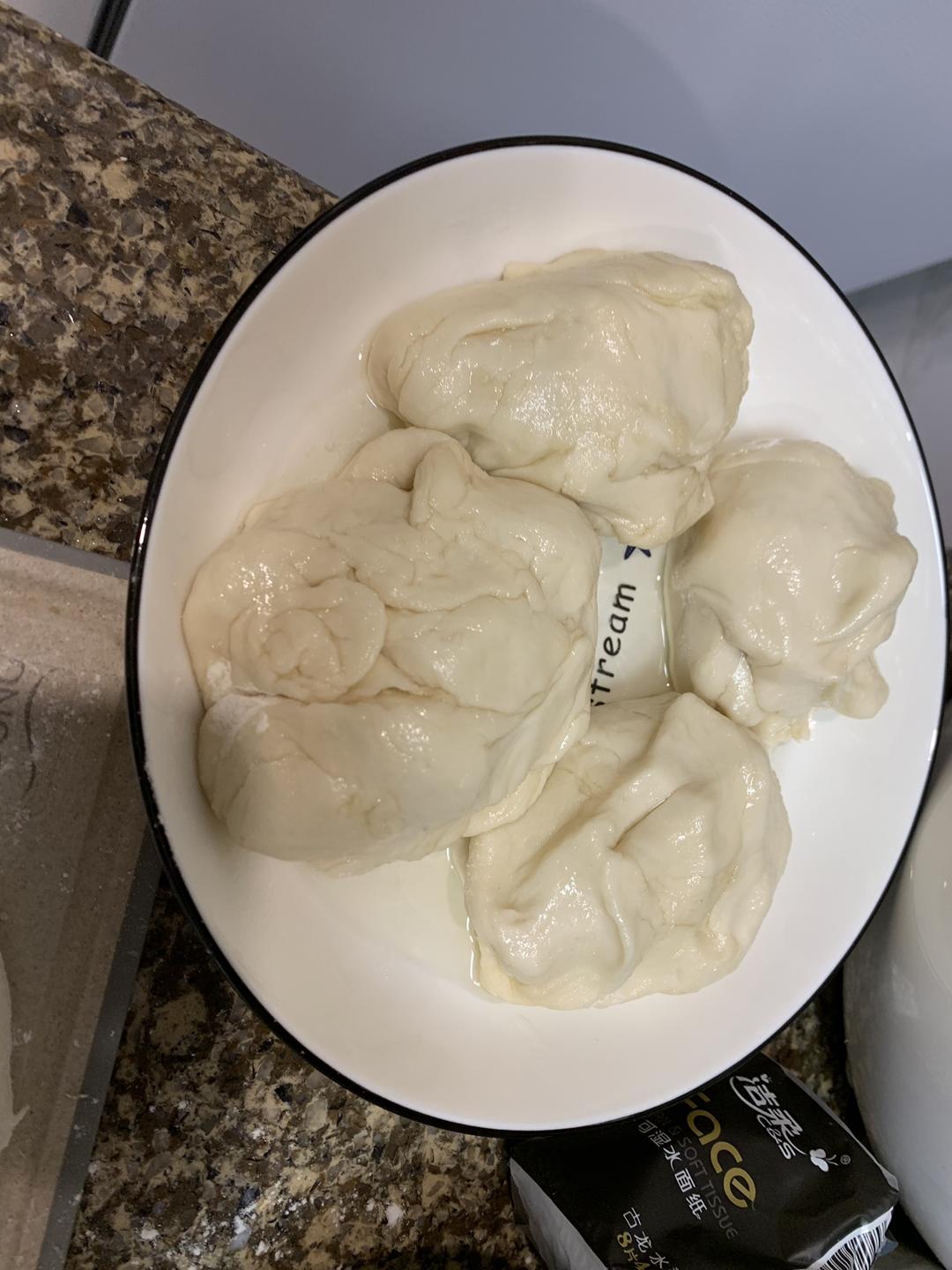 纯奶手撕吐司的做法 步骤1