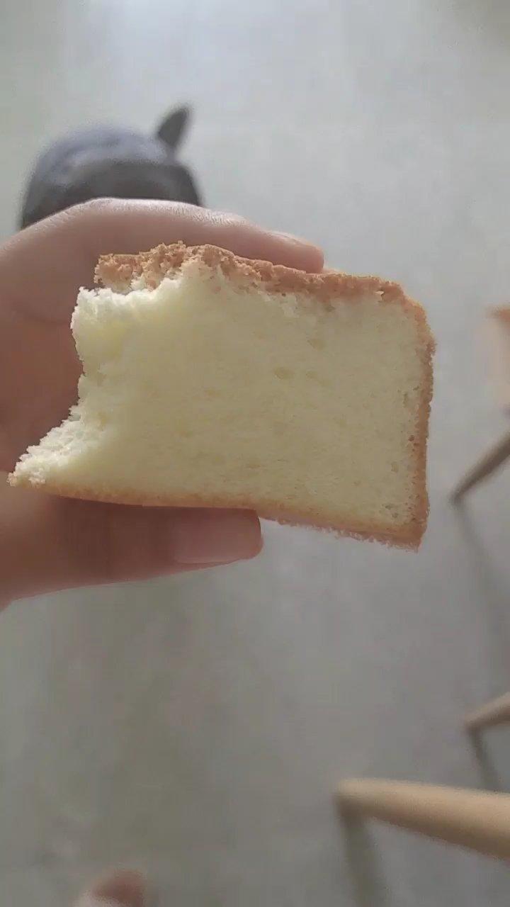 超柔软6寸戚风蛋糕(附8寸配方)零失败 超详细‼️含操作视频