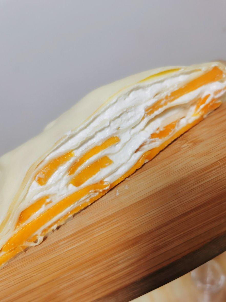 芒果千层蛋糕，100%成功告别煎皮无能