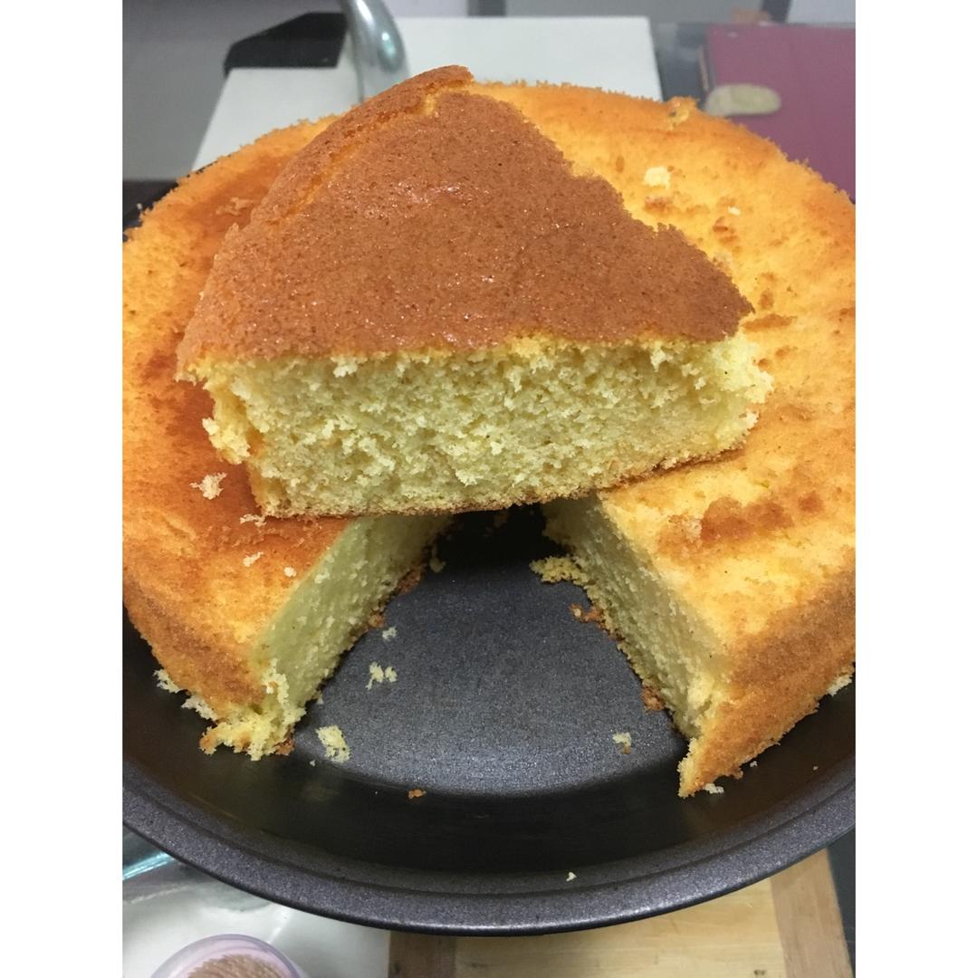 全蛋玉米面蛋糕