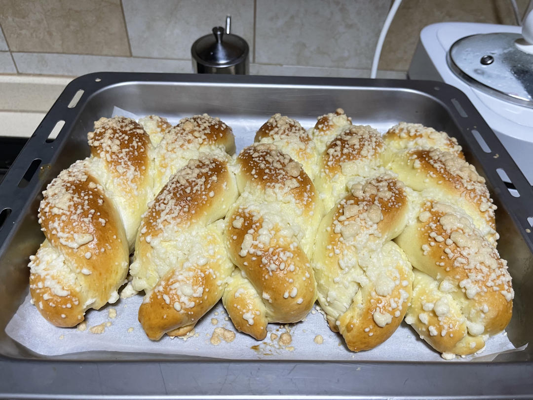 非油炸酸奶大麻花（烤箱版）