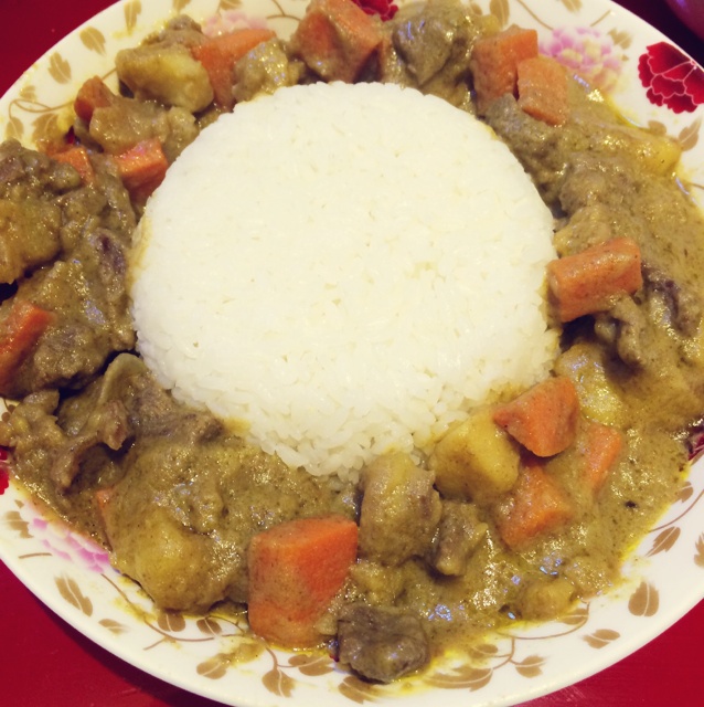 咖喱牛肉饭