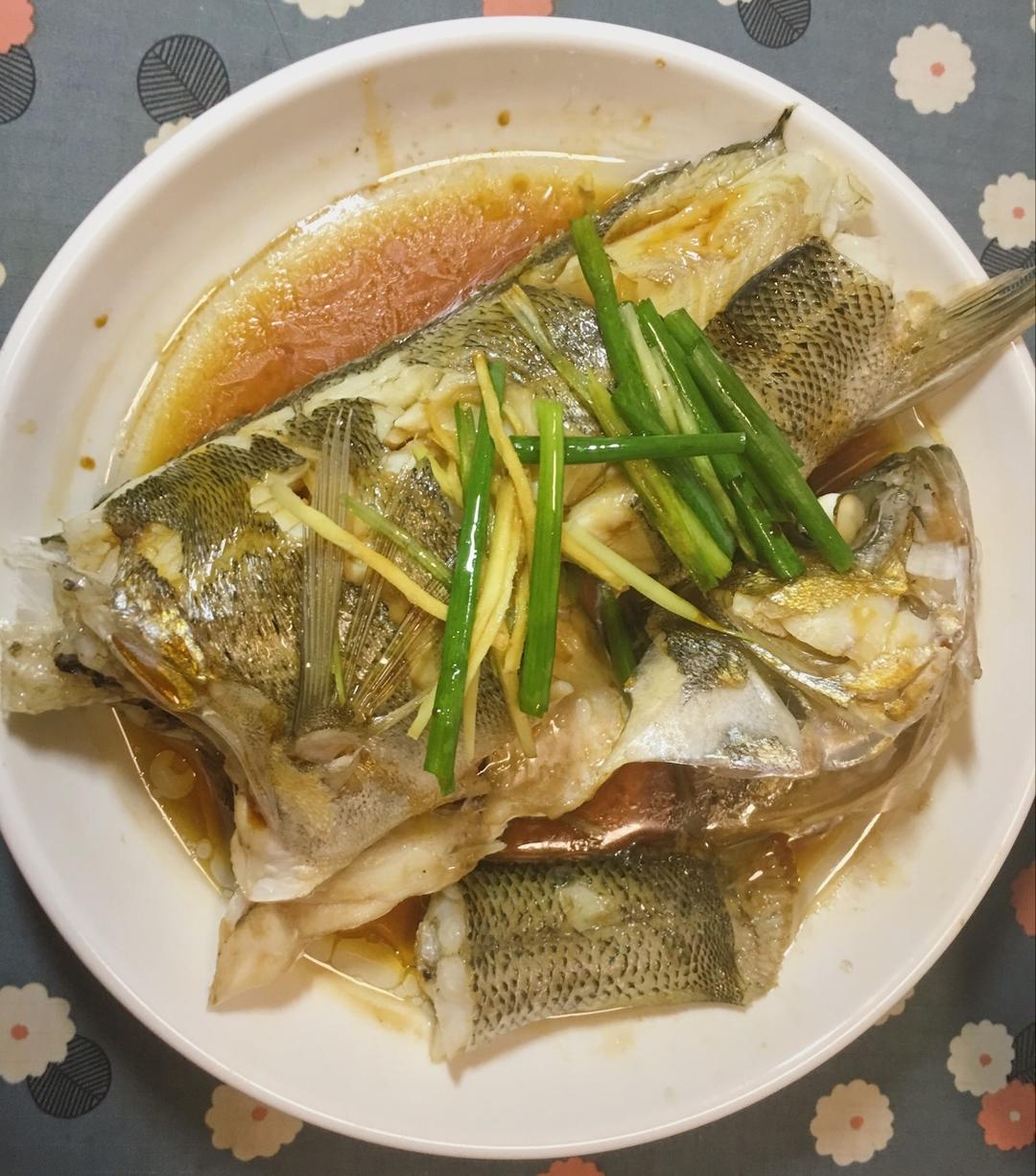 超入味清蒸鱼～清蒸鲈鱼桂花鱼（家常独创）