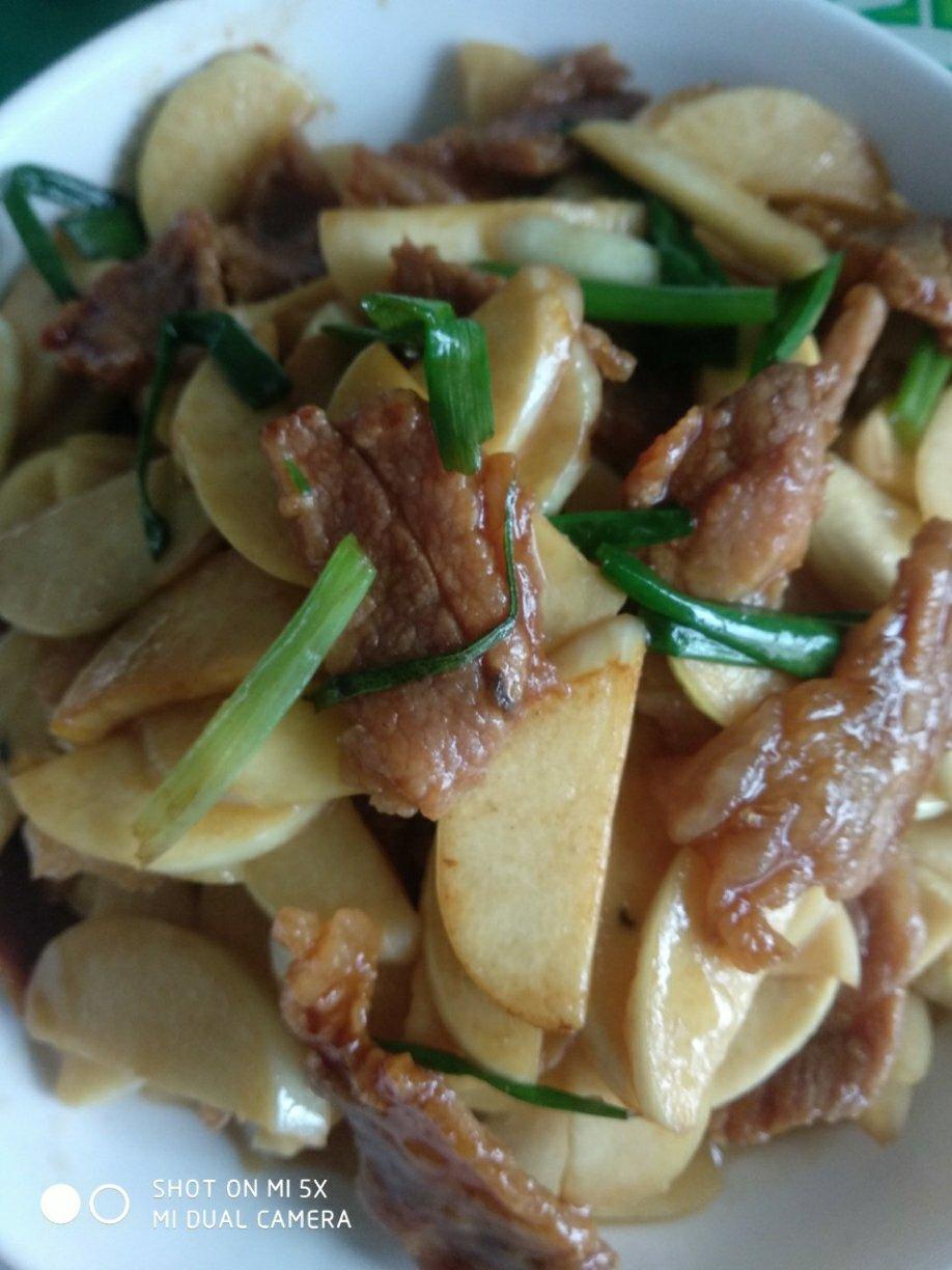 苦笋炒肉