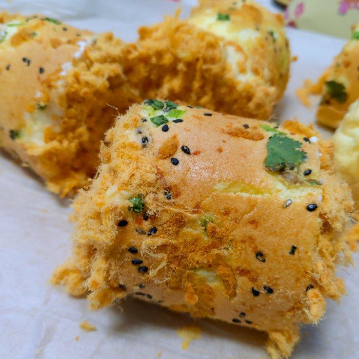 蛋糕卷，肉松蛋糕卷，网红贝贝肉松卷