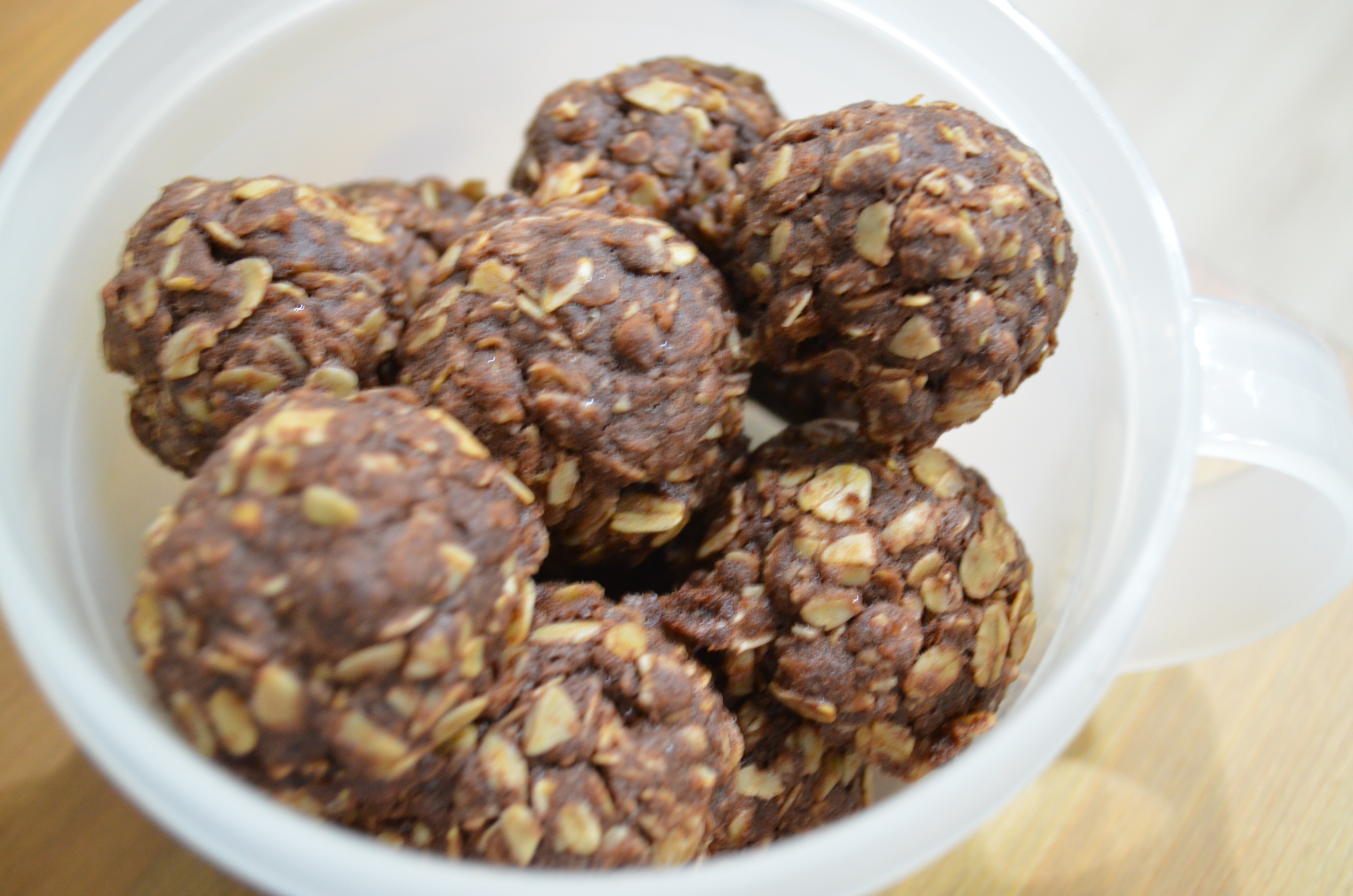 巧克力燕麦能量球