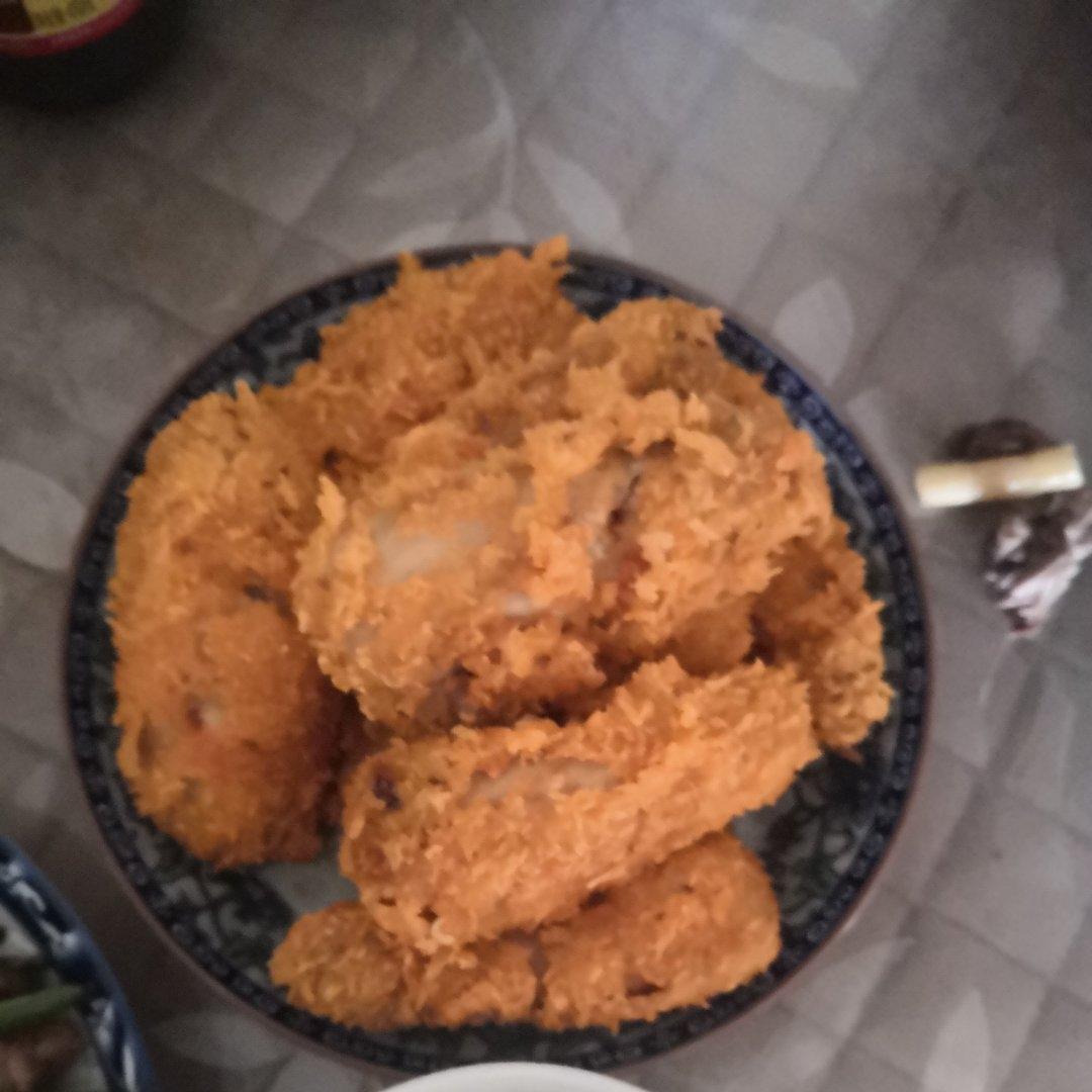 炸鸡翅中（黄金面包糠鸡翅中）