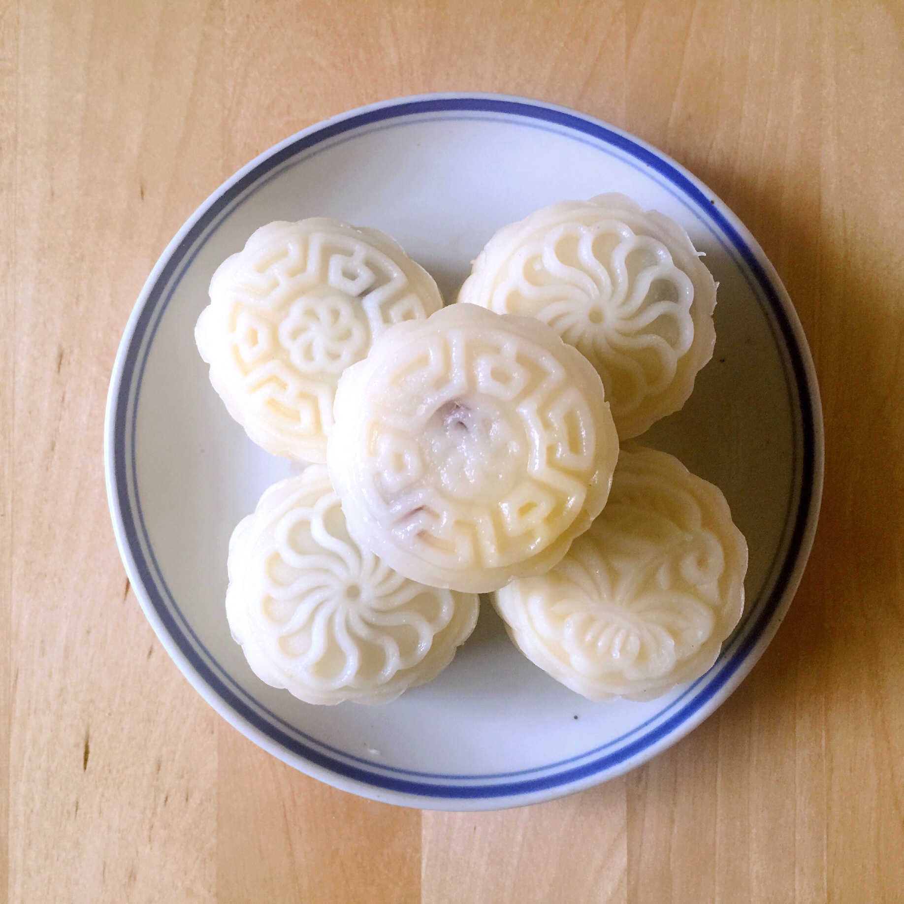 《Tinrry下午茶》冰皮月饼（奶黄馅）
