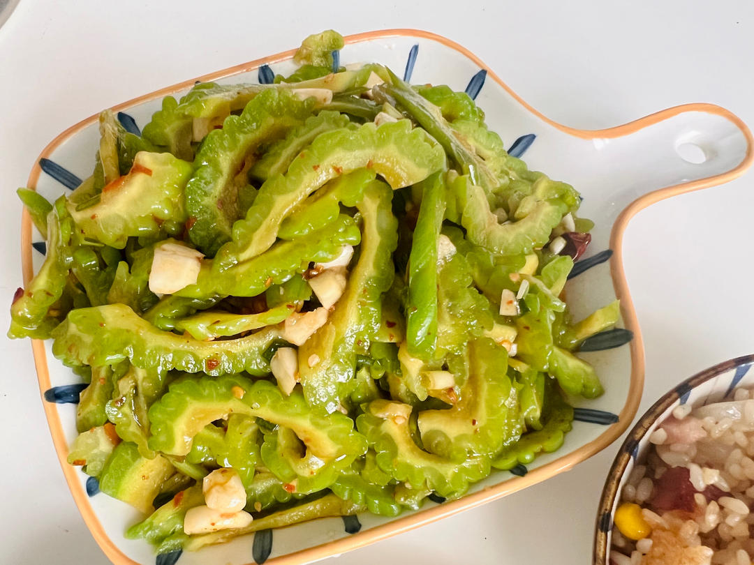 凉拌苦瓜