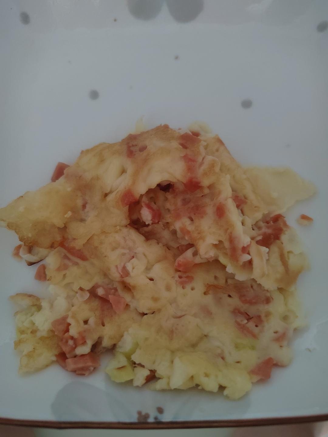 简单快手鸡蛋饼 柔软翻面不破