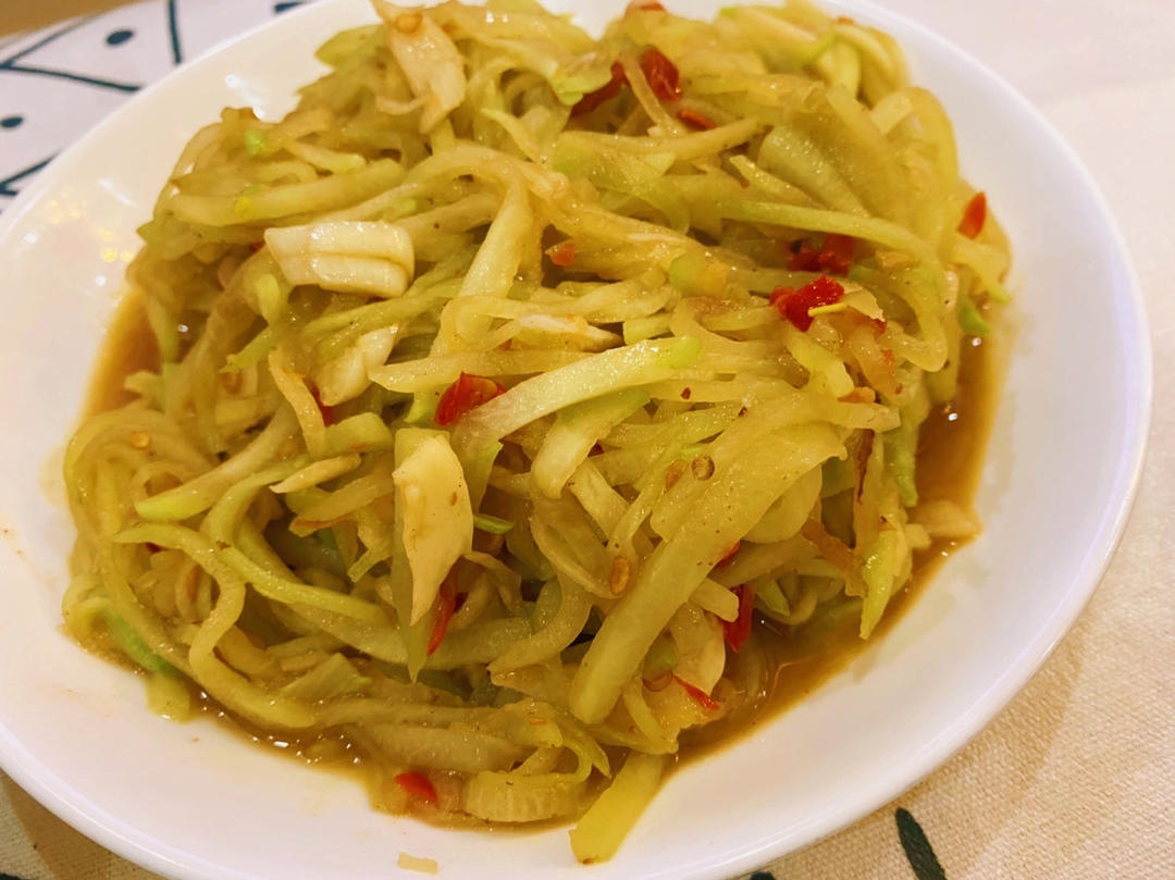 清甜爽口好味道-快炒佛手瓜